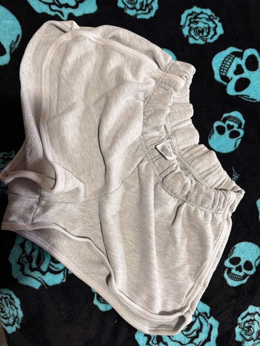 PINK Victoria's Secret Light Gray Athletic Shorts